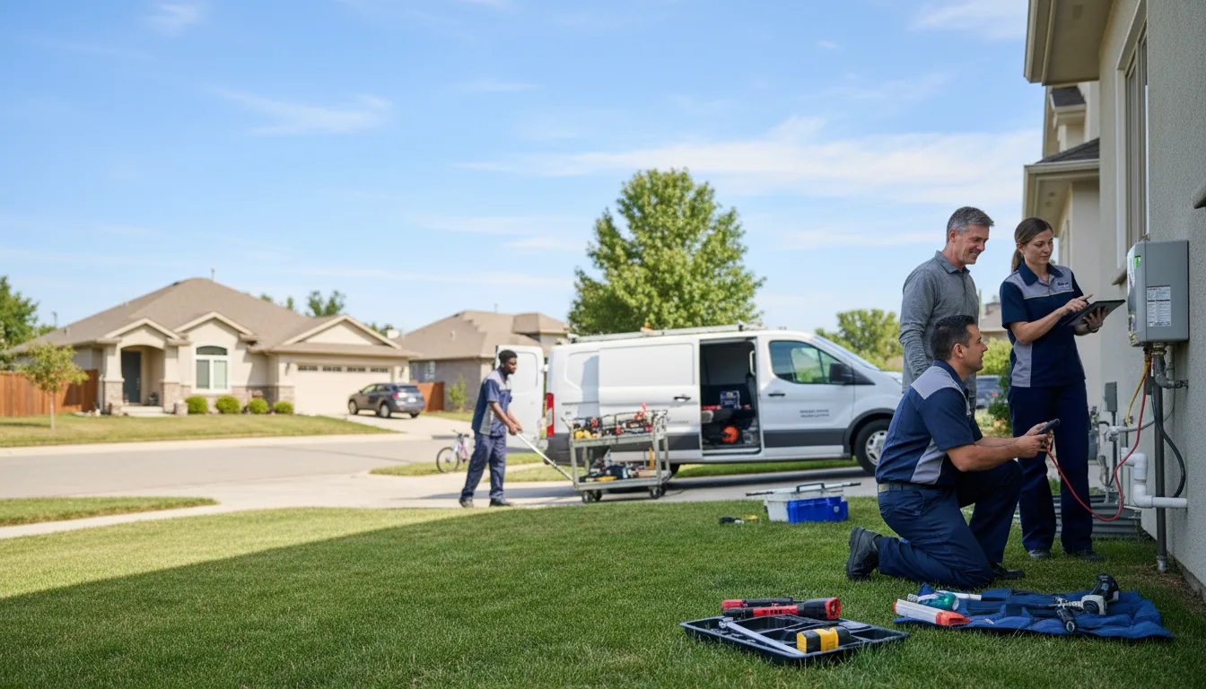 Tankless water heater service in Patterson, GA
